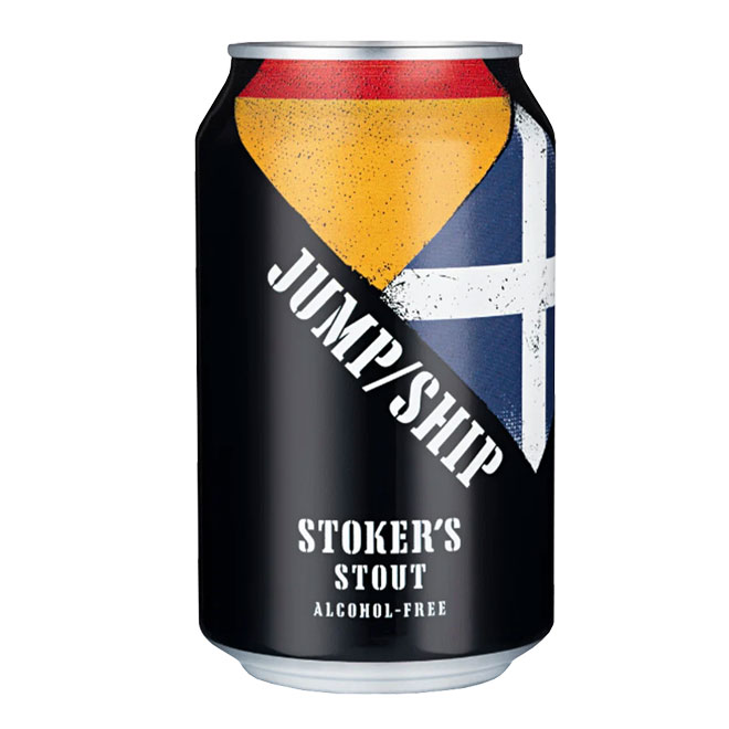 Stoker's Stout beer artwork