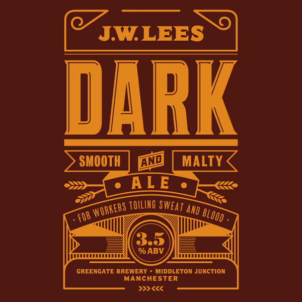 Dark beer artwork