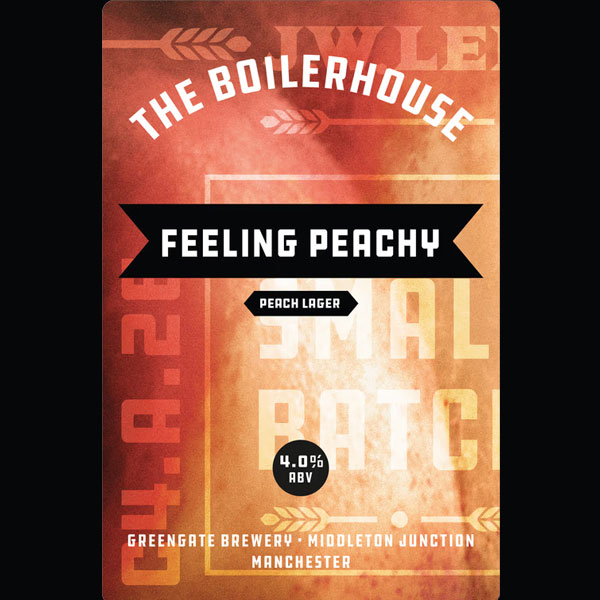 Feeling Peachy beer artwork