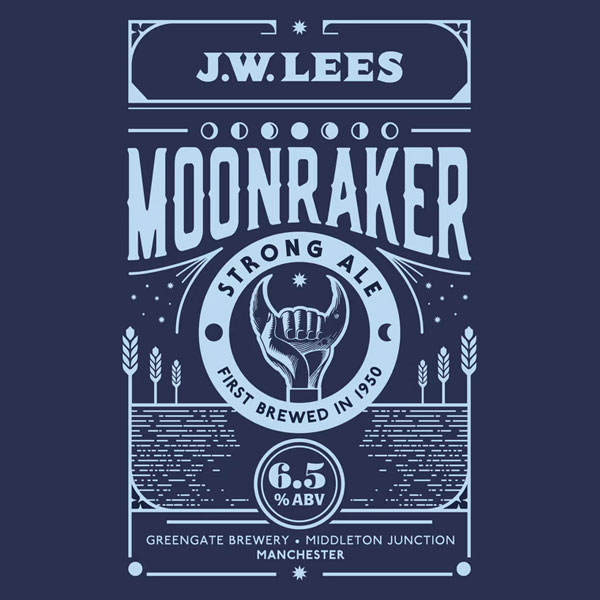 Moonraker beer artwork
