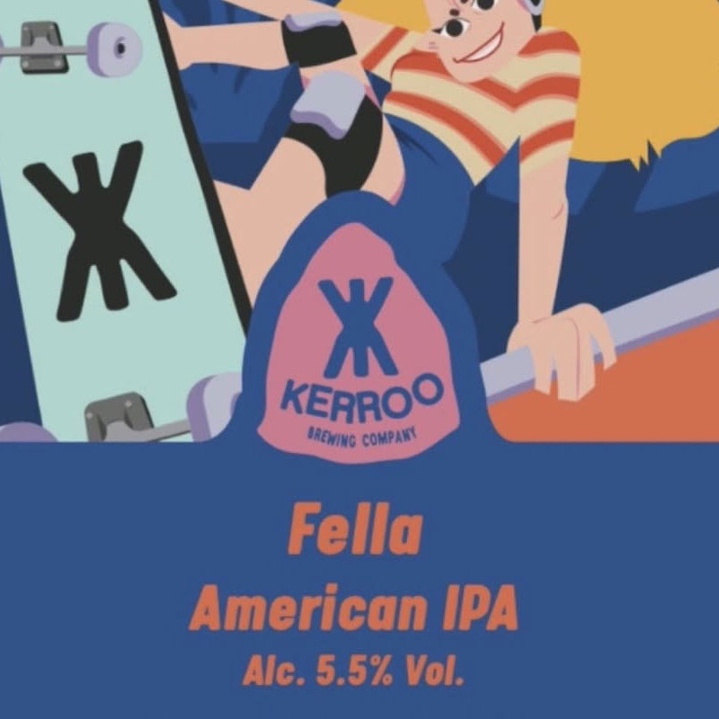 Fella beer artwork