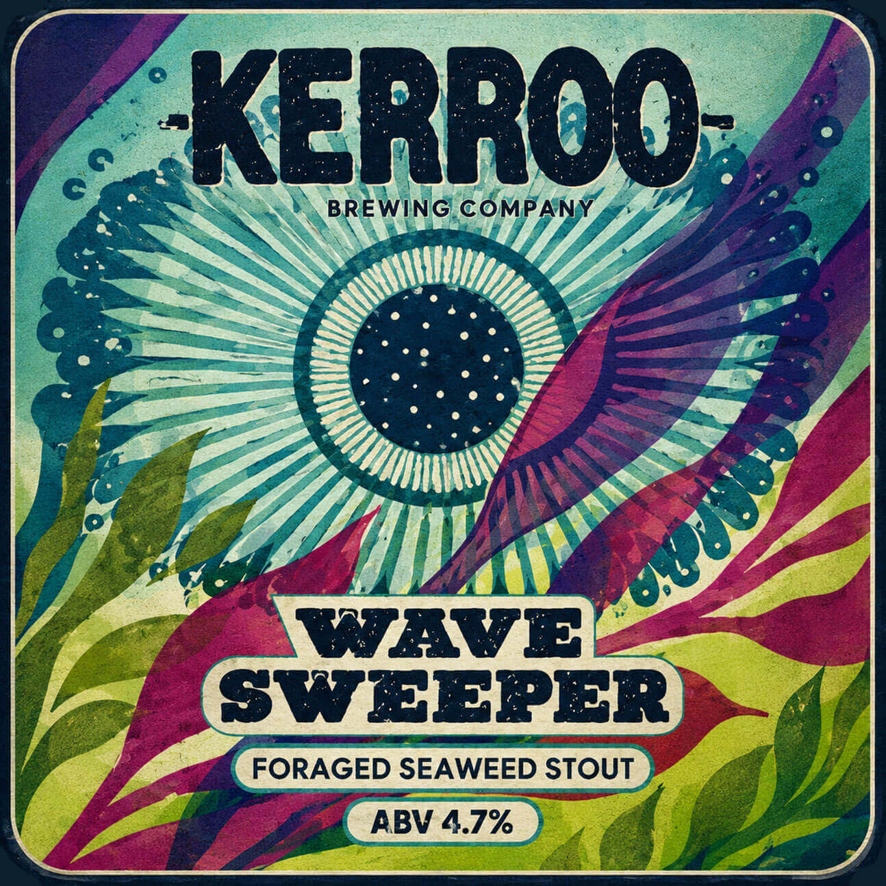 Wave Sweeper beer artwork