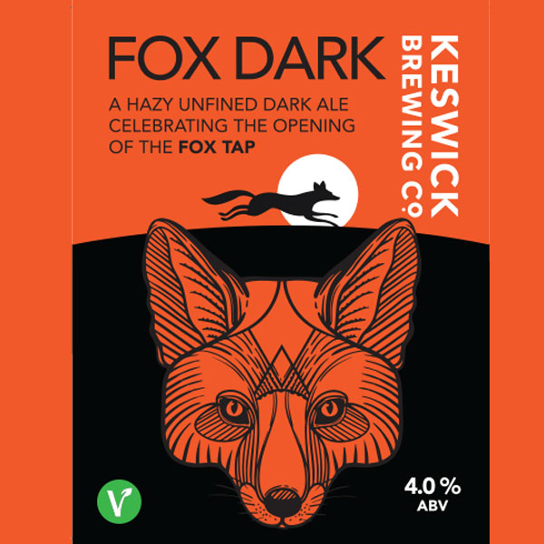 Fox Dark beer artwork