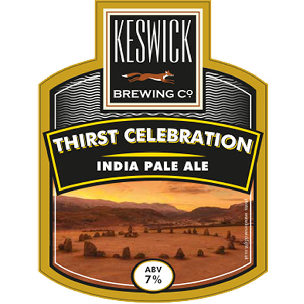 Thirst Celebration beer artwork