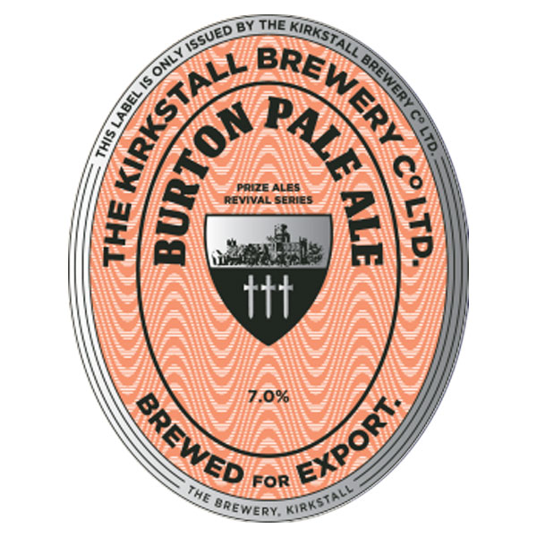 Burton Pale Ale beer artwork