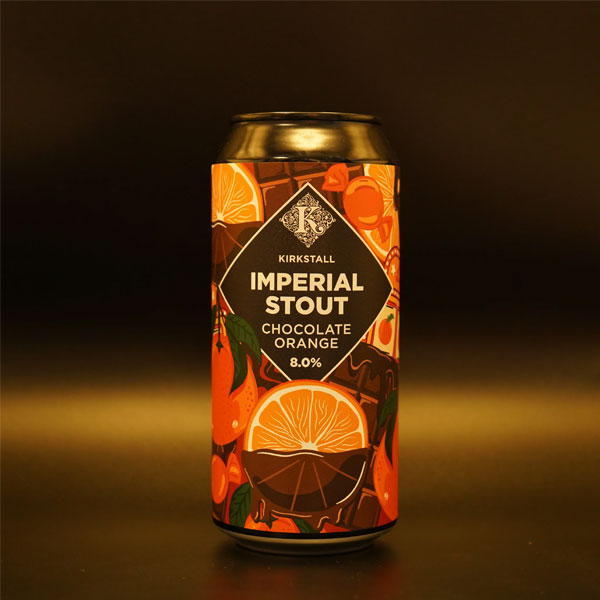 Chocolate Orange Imperial Stout beer artwork