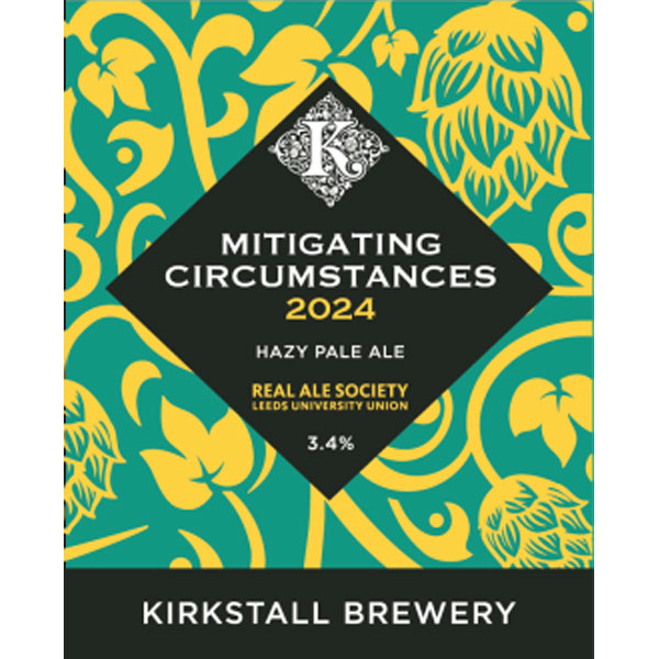 Mitigating Circumstances 2024 beer artwork