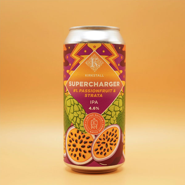 Supercharger beer artwork