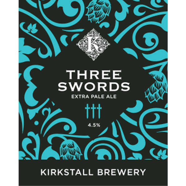 Three Swords beer artwork