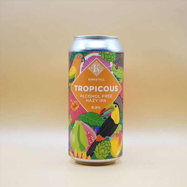 Tropicous beer artwork