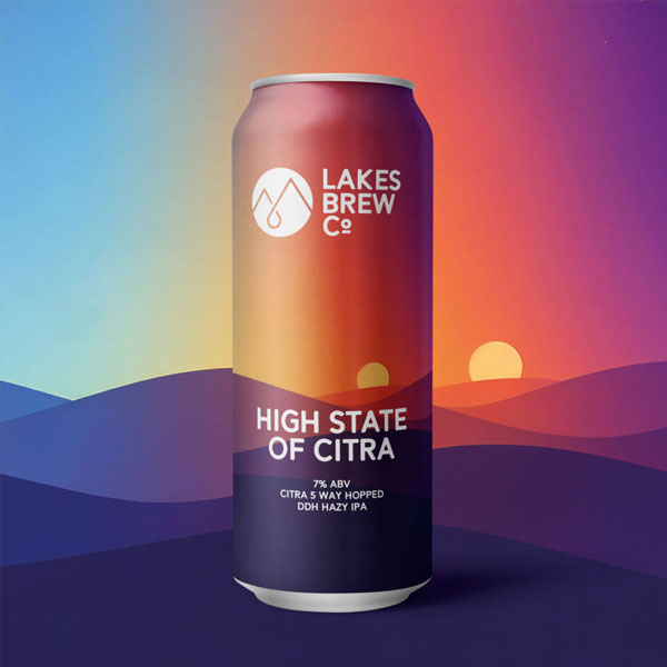 High State of Citra beer artwork