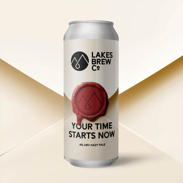 Your Time Starts Now beer artwork
