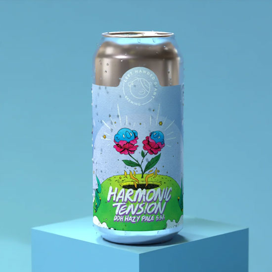 Artwork for Harmonic Tension by Left Handed Giant