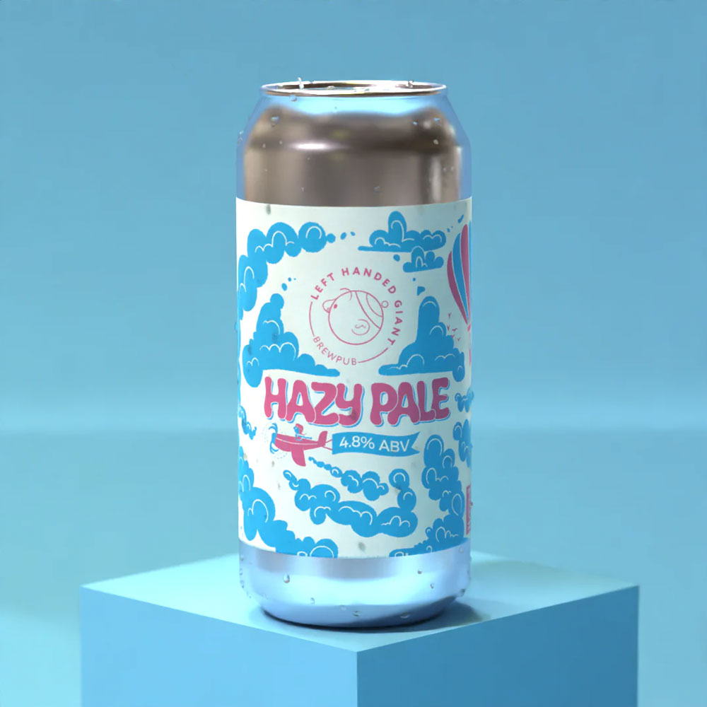 Hazy Pale beer artwork
