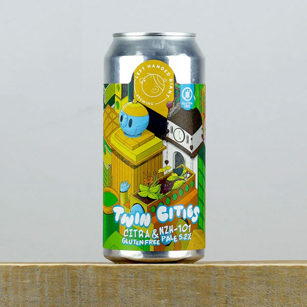 Twin Cities: Citra & NZH101 beer artwork