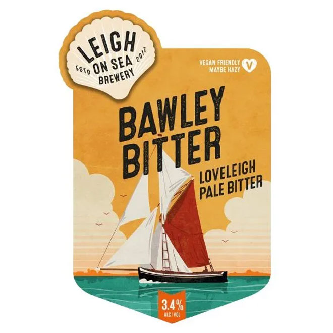 Bawley Bitter beer artwork
