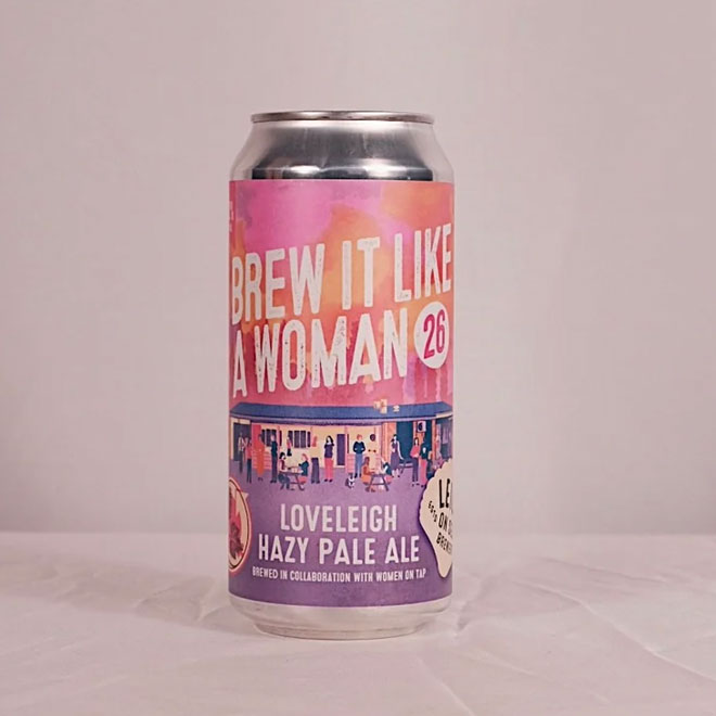 Brew It Like a Woman 2026 beer artwork