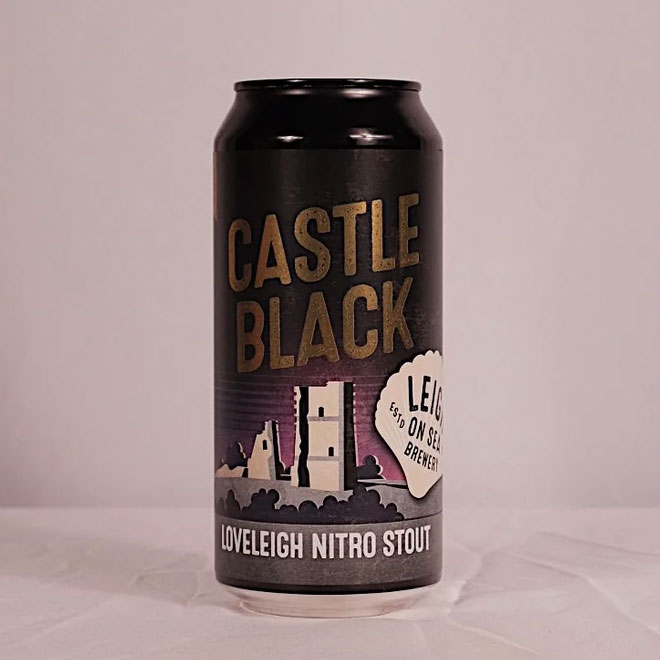 Castle Black beer artwork