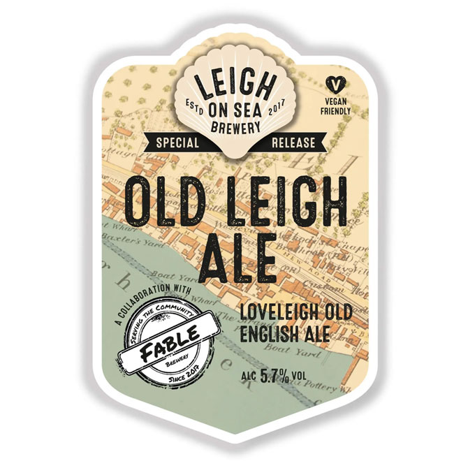 Old Leigh Ale beer artwork