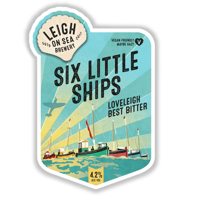Six Little Ships beer artwork