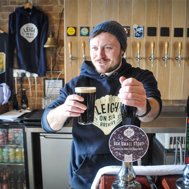 Leigh on Sea Brewery Tap Room taproom