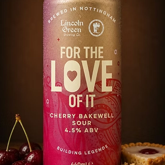 For the Love Of It beer artwork