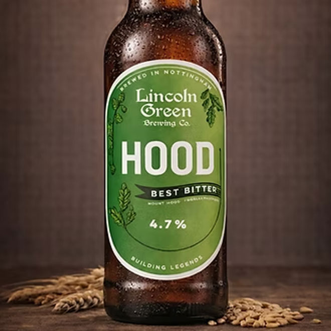Hood beer artwork