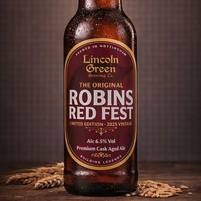 Robins Red Fest (2025) beer artwork