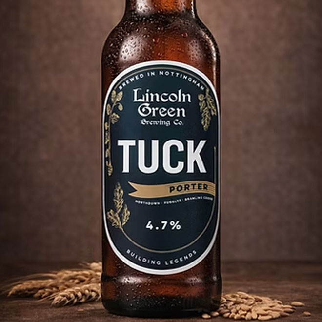 Tuck beer artwork