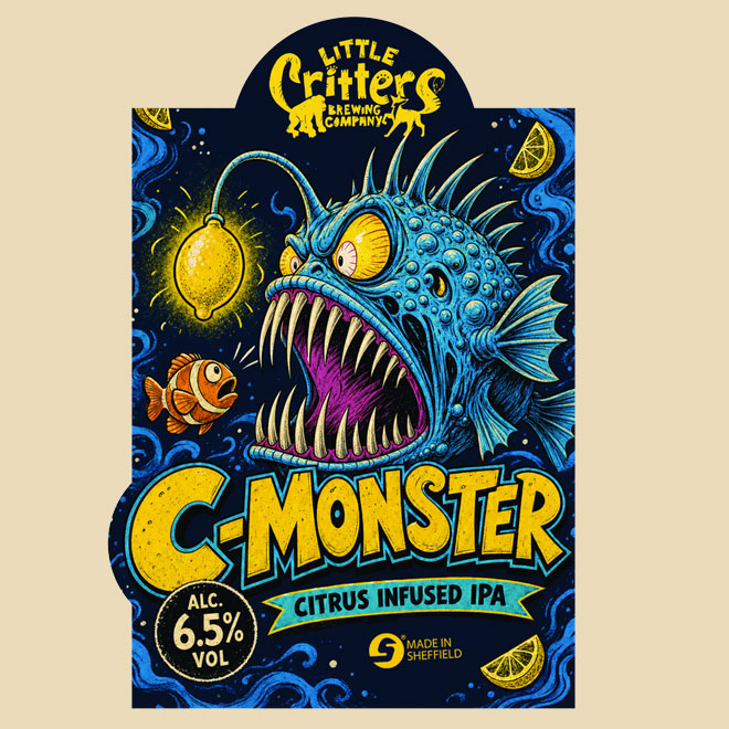 C-Monster beer artwork