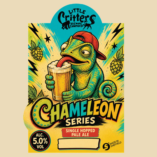 Chameleon Series beer artwork