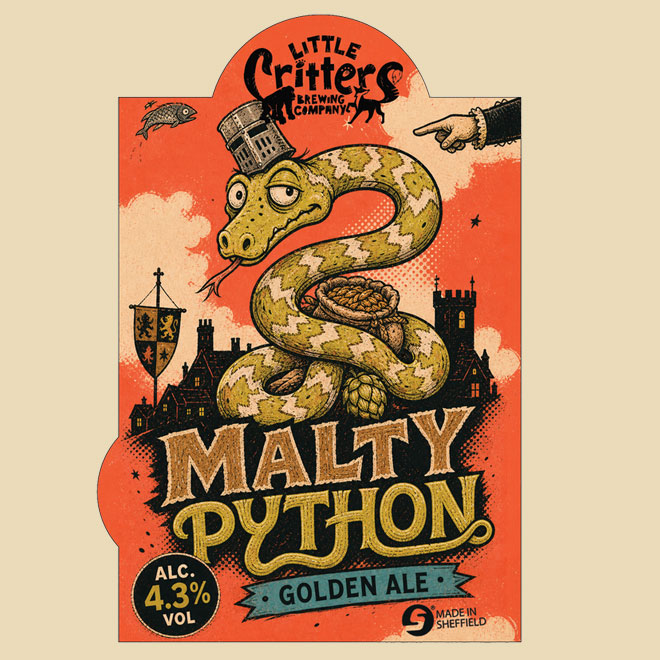 Artwork for Malty Python by Little Critters
