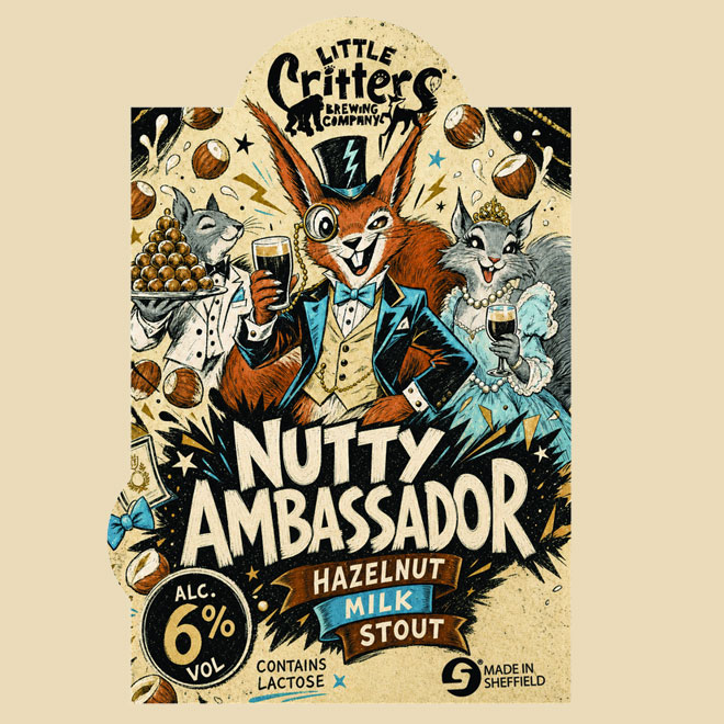 Nutty Ambassador beer artwork