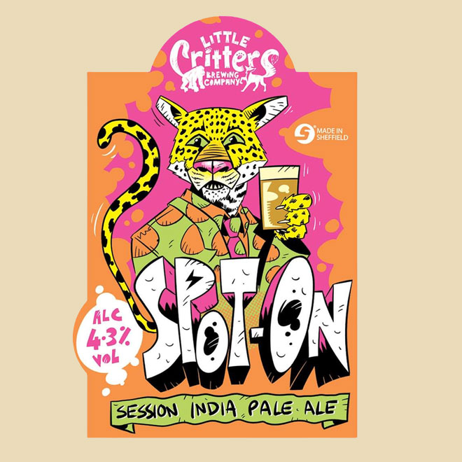 Spot-On beer artwork