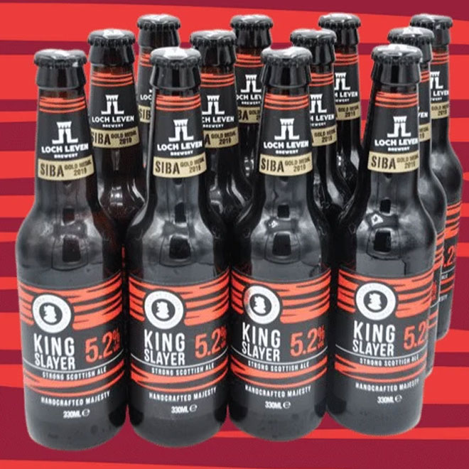 King Slayer beer artwork