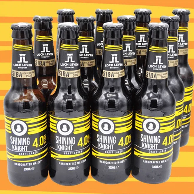 Shining Knight beer artwork