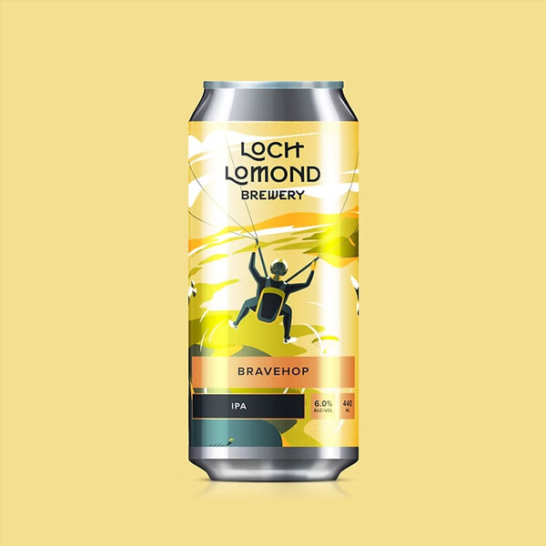 Bravehop beer artwork