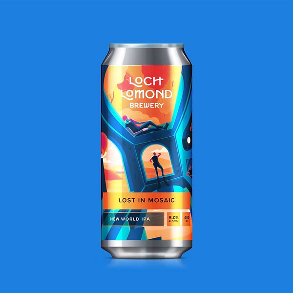 Lost in Mosaic beer artwork