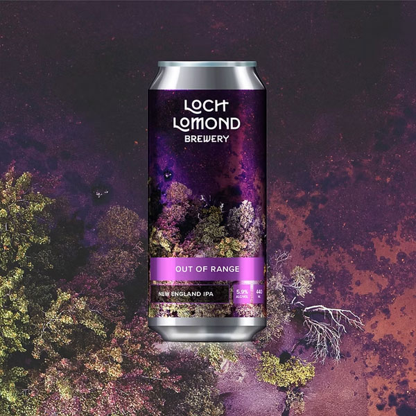 Out of Range beer artwork