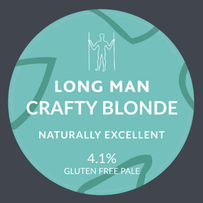 Crafty Blonde beer artwork