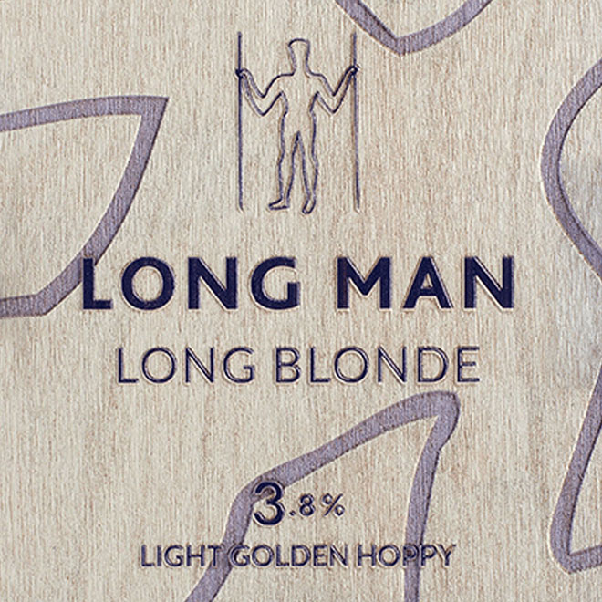 Long Blonde beer artwork