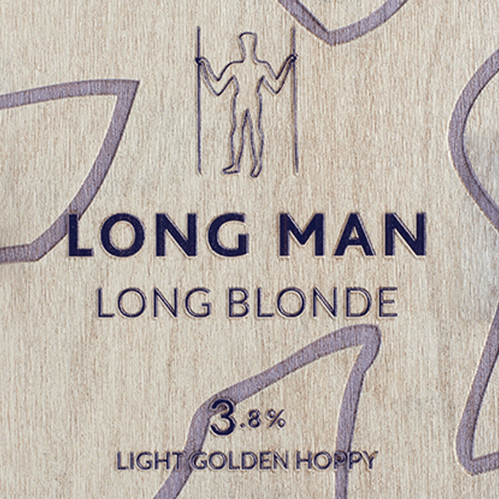 Long Blonde beer artwork