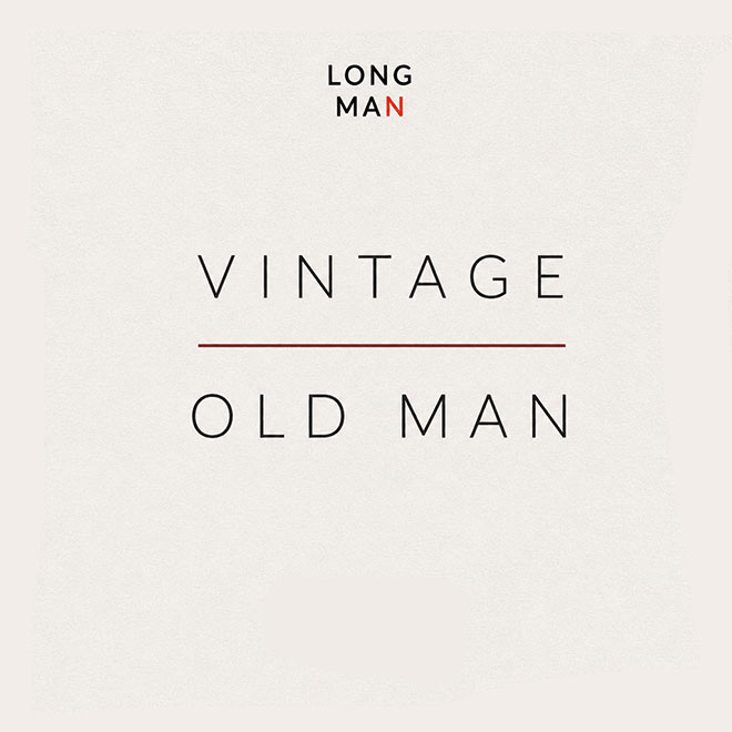 Vintage Old Man beer artwork