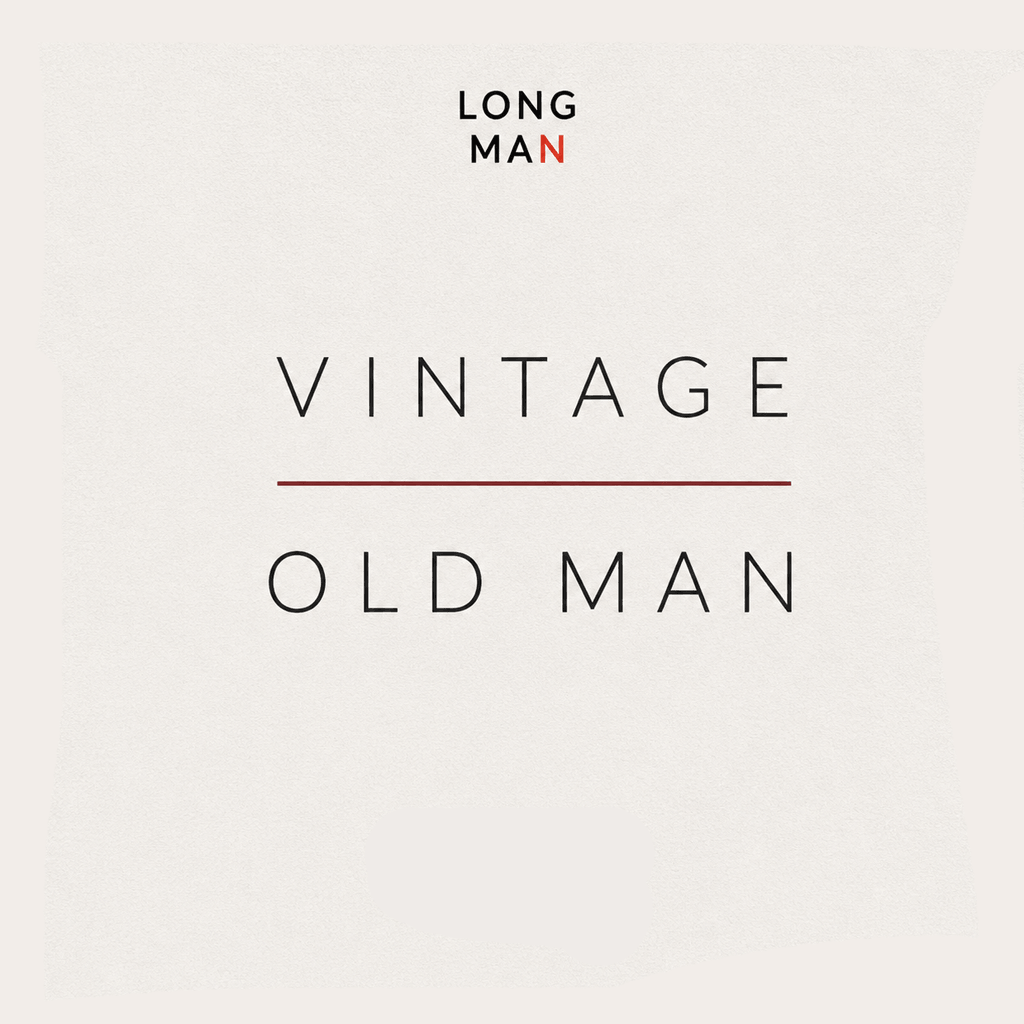 Vintage Old Man beer artwork