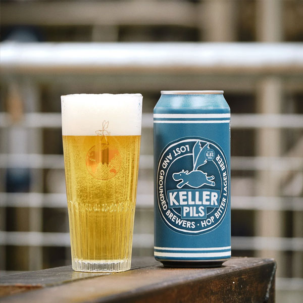 Keller Pils beer artwork