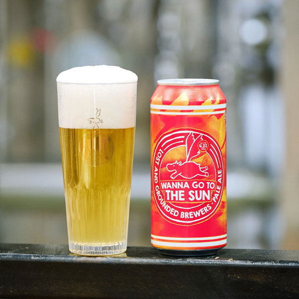Wanna Go To The Sun beer artwork
