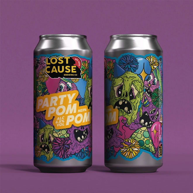 Artwork for Party Pom Pom by Lost Cause Brewing Co