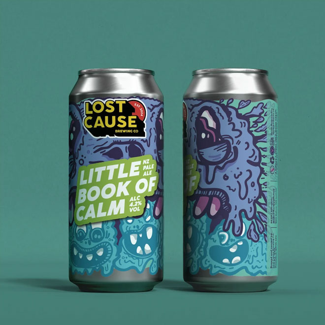 Little Book Of Calm beer artwork