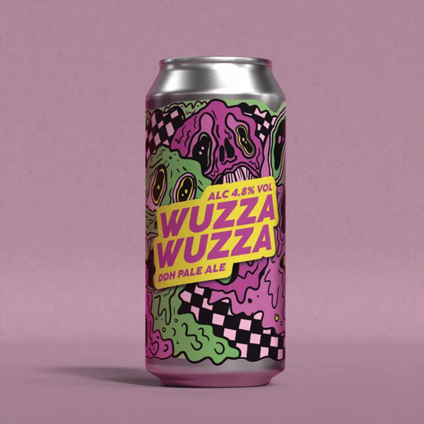 Wuzza Wuzza beer artwork