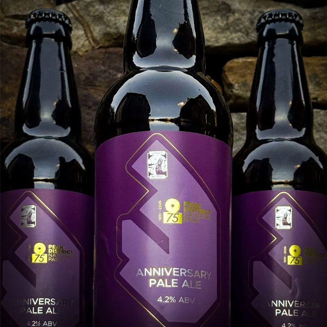 Anniversary Peak Park Ale beer artwork